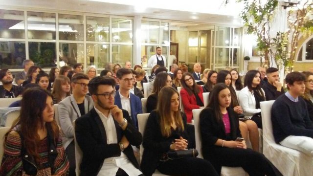 Celebrazione della Costituzione dell'Interact Club di Canosa